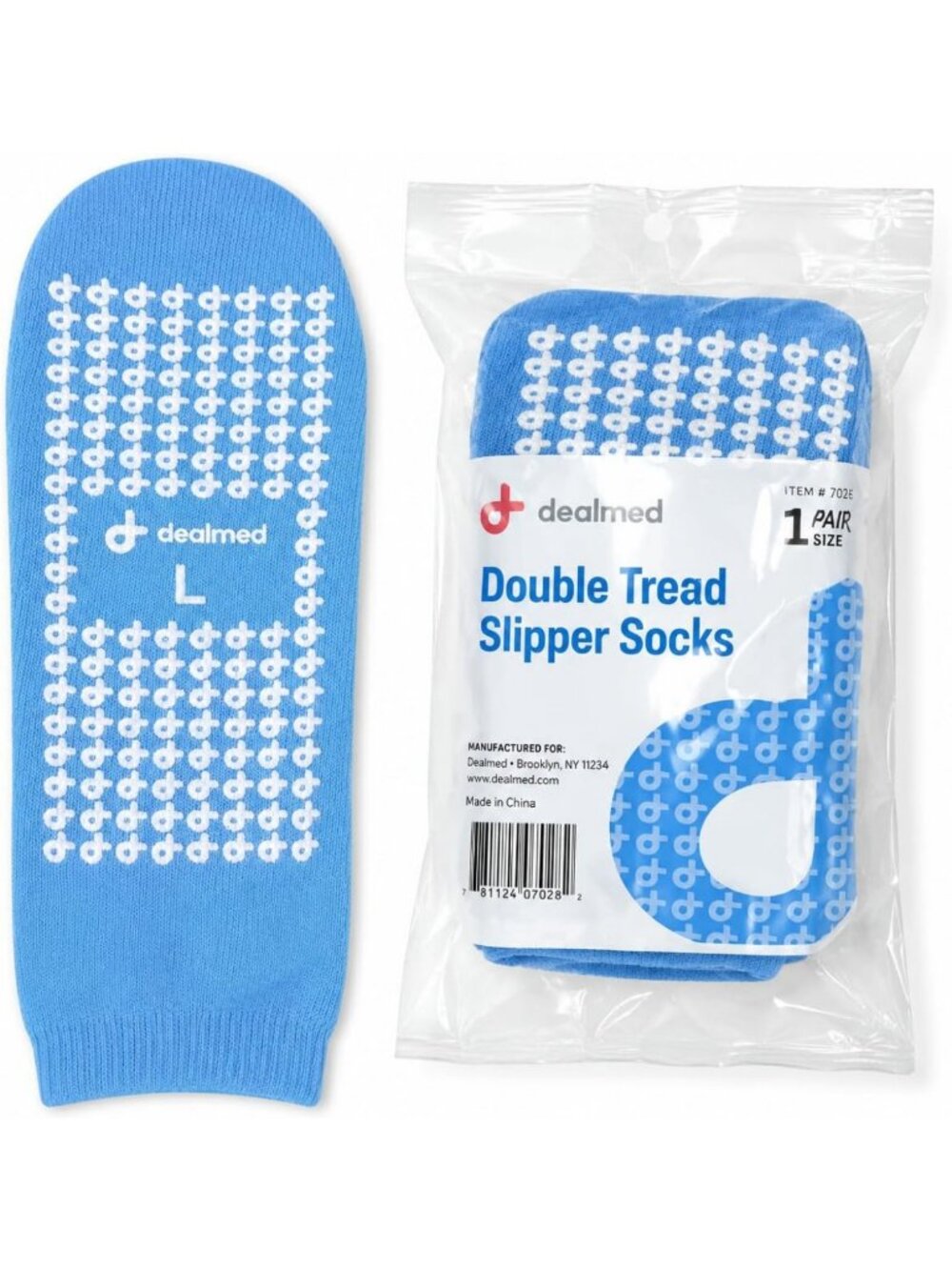 Cozy Grippy Slipper Socks with Elastic Cuff | Non-Slip Safety Tread Design